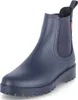 Kaerlek donna Chelsea boots stivali di gomma blu scuro con Anteprima dell’immagine prodotto 2