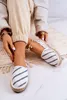 Damen Klassische Espadrilles Big Star JJ274959 Weiß 37 Produktbild-Vorschau 10