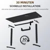 Schreibtisch 180 x 80 cm, Elektrisch höhenverstellbarer Produktbild-Vorschau 3