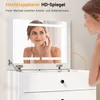 SONNI 3 in 1 Schminktisch mit Stuhl, Kosmetikspiegel, mit 4 Produktbild-Vorschau 14