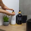 Intirilife 3-teiliges Seifenspender Set aus Glas in Schwarz Produktbild-Vorschau 4