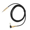 A black audio cable with gold-plated connectors is shown against a white background. Náhled obrázku produktu