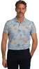 New Zealand Auckland Poloshirt für Herren mit Blumen-Print, Produktbild-Vorschau 2