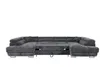 KSHOMECONCEPT Wohnlandschaft GUSTAW U mit Schlaffunktion Produktbild-Vorschau 4