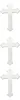 Oblique Unique Kreuz Girlande Banner  - 15 Kreuze - Produktbild-Vorschau 3