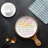 2 kusy Puppy Bone Fish Stars Heat Half Circle Silicone Náhled obrázku produktu 5