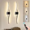 2 lampade da parete a LED, design moderno, per interni, Anteprima dell’immagine prodotto 1