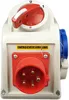 RoadEu Stecker Wandgerätestecker 16A 5p IP44 mit Schuko Produktbild-Vorschau 5