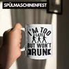 Trendation - I'm Too Late But Wont Run Tasse Geschenk Produktbild-Vorschau 4