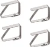 Tischtuchklemmen 4er Set - Edelstahl - bis 4cm Tischstärke Náhled obrázku produktu