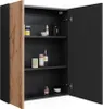 Armoire de toilette Vicco Irma Anthracite/chêne doré Voir les images du produit 6