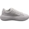 A white Adidas Grand Court Platform sneaker is shown from the side against a white background. Produktbild-Vorschau