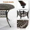 Collage of product details for a garden table. Produktbild-Vorschau