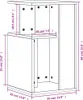 vidaXL Odkládací stolek Sonoma dub 35x35x60 cm materiál na Náhled obrázku produktu 7