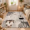 Kinder Teppich Softstar Kids Safari Friends Grau, Produktbild-Vorschau 1