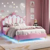 Letto per bambini INONEFT, imbottito, 140x200 cm, letto per Anteprima dell’immagine prodotto 4