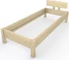 TUGA-Holztech Massivholzbett Einzelbett "Nannerl" 80 200 38 Produktbild-Vorschau 3