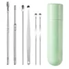 COOL-I® Edelstahl Ohrenreiniger Set 6-teilig – 6-in-1 Produktbild-Vorschau 1