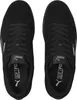 A top-down view of a pair of black Puma sneakers. Produktbild-Vorschau