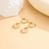 FUNEIA náušnice set striebro 925 zlato zirkón náušnice Náhľad obrázku produktu 7