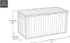 Aufbewahrungsbox Keter Lineus Deck Box 643 l inkl. Produktbild-Vorschau 7