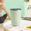 Tazza agitante automatica, verde, 350 ml, in acciaio Anteprima dell’immagine prodotto 5