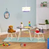 Relaxdays Kindersitzgruppe, 3-tlg., Space Dino, Kindertisch Produktbild-Vorschau 2