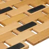 Relaxdays Badvorleger Bambus, 60x40 cm, rutschfester Produktbild-Vorschau 6