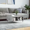 Couchtisch Betongrau 60x60x30 cm Holzwerkstoff Produktbild-Vorschau 2