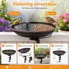Vogeltränke Metall für Balkon & Geländer, 12", abnehmbar, Produktbild-Vorschau 5