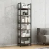 Regał Na Książki Biblioteczka Wąski Wysoki Loft Industrial Podgląd zdjęcia produktu 7
