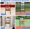 COSTWAY 3-stufiges Ballständer, Ball Organizer mit Rollen & Produktbild-Vorschau 7