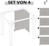 4 boční panely pro boční stěny pavilonu 3x3 m s háčky, Náhled obrázku produktu 4