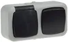 ChiliTec 20470 Feuchtraum Kombi-Schalter/Steckdose,IP44 Produktbild-Vorschau 2