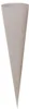 Cono scuola vuoto grigio 70 cm, quantità: 1 (Nuovo) Anteprima dell’immagine prodotto 1