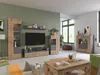Wandregal Freno in Eiche und Basalt grau Wandboard 140 cm Produktbild-Vorschau 6