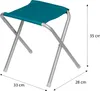 NC1633 Tisch- und Stuhlset Blau Nils Camp Produktbild-Vorschau 5