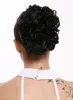WIG ME UP Dutt Locken Volumen Zopf kurz Schwarz Q0147-1B Produktbild-Vorschau 3