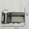 Herren Gürtel Automatik Schnalle Kreuz Uni für 3,2 cm Produktbild-Vorschau 2