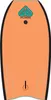 FLOOD Bodyboard Usurper 37 Türkis Orange Produktbild-Vorschau 2