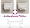 Wandhalterung Halter kompatibel mit FritzBox 6690 Cable & Produktbild-Vorschau 4