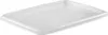 A clear plastic lid for a storage box is shown from a slightly elevated angle against a white background. Produktbild-Vorschau