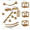 QLS Kit mur d'escalade pour chats XXL Ponts suspendus Lit Voir les images du produit 4