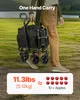 SucceBuy Trolley pieghevole per spiaggia e trasporto, 102 Anteprima dell’immagine prodotto 7