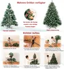 UISEBRT Kunstkerstboom met verlichting, 150 cm. LED Productafbeelding-voorbeeld 7