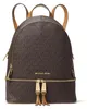 Michael Kors Sac à dos Rhea Zip Marron Voir les images du produit 7