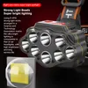 8 LEDs Superhelle Stirnlampe Outdoor Camping Wandern Produktbild-Vorschau 5