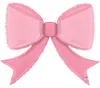 Pallone in foil sagomato "Bow" Rosa | 104 cm Anteprima dell’immagine prodotto 1