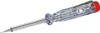 A single voltage tester screwdriver on a white background. Náhled obrázku produktu