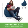 Green Bean® Sitzsack mit Rückenlehne "Cozy" 80x70x90cm - Produktbild-Vorschau 5